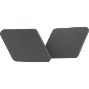 Ulisem1 Paire Couvercle Lave-phares, Cache de Lave Phare Couvercle de Buse de Lave-Glace Avant de Pare-Chocs pour Série 3 E90 2005-2009