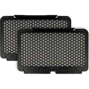2x filtre compatible avec Rowenta Silence Force Multicyclonic RO8324OA/410, RO8333EA/410 aspirateur - filtre hepa noir / blanc - Vhbw