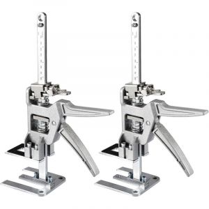 Leve Meuble 2 Pi&egrave;ces, Bras de Levage &eacute;conomisant le Travail avec &eacute;chelle de Pr&eacute;cision, Leve Plaque en Acier au Carbone pour Meubles Lourds, Leve