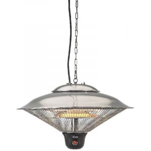 Lampe de Chauffage pour l'Extérieur Astronaute, Aluminium, Argent, 51x29x51 cm