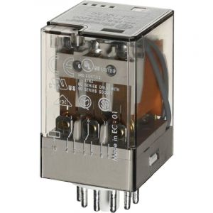 60.13.8.230.5240 Relais enfichable 230 v/ac 6 a 3 inverseurs (rt) 1 pc(s) Y529613 - Finder