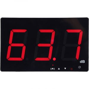 Aiperq - Sonomètre Professionnel avec Seuils d'Alarme Fixés Décibelmètre Numérique lcd Portable 30130 dB Décibel Testeur de Mesure de Bruit avec