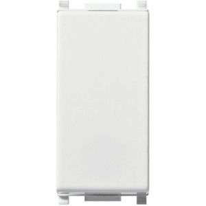 Inverseur unipolaire Vimar Plana 1P 10AX 250V 1 Module Blanc 14004