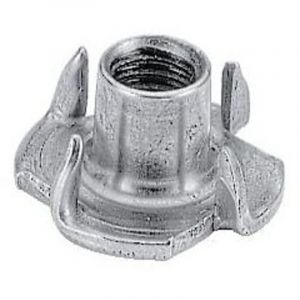 &Eacute;crous &agrave; griffe pour vis de r&eacute;glage - M10 en acier zingu&eacute; -sachet de 10 - ETABLISSEMENT ROBERT LUDMANN