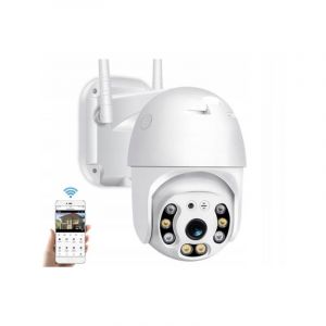 CAMÉRA ROTATIVE EXTÉRIEURE WIFI IP 4x ZOOM SD 2Mpx DÔME IP