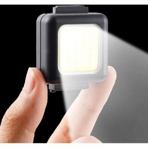 Gilet tactique de police avec clip pour &eacute;clairage de course, lampe torche compacte rechargeable, &eacute;clairage de s&eacute;curit&eacute; personnel pour la marche, le