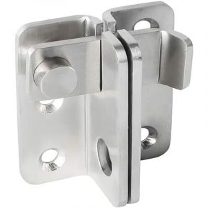 ZiYuya Loquet de porte coulissant Verrou Porte Coulissante Serrure Volet Loquet Porte Verrou Serrure de Porte Coulissante Cadenas Petite Petit Loquet