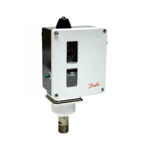 Ferrari Srl - Pressostat Danfoss rt Mod. 112 pour liquides et gaz inertes - Plage de réglage 0,1 ÷ 1,1 bar