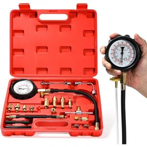 Ensemble de manomètres de pression de carburant diesel, testeur de pression de carburant essence, outil de diagnostic de pompe d'injection de