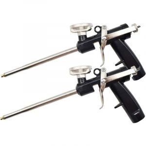 Ccykxa - Lot de 2 Pistolet Mousse Expansive, Pistolet Mousse Polyurethane avec Jet de Mousse à Plus Grand Rendement, Idéal pour Les Entrepreneurs