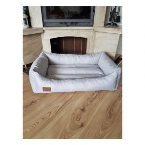 Viking Choice - Lit pour chien xxl en cuir artificiel - coussin pour chien canapé pour chien lit pour chat panier pour chien - étanche 90 x 60 cm