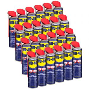 WD-40 Pack de 24 Produits Multifonction Spray Double Position 500ml