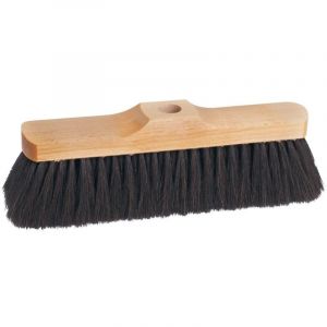 Balai en crin de cheval Redecker 285 cm en h&ecirc;tre huil&eacute;