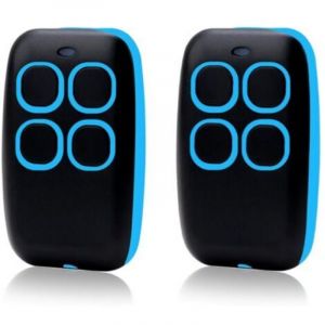 T&eacute;l&eacute;commande universelle 2 pi&egrave;ces 4 en 1 pour portails et garages &ndash; T&eacute;l&eacute;commande multi-fr&eacute;quence Rolling Code 280 &agrave; 868 MHz, programmateur