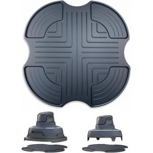 Tapis en silicone r&eacute;sistant &agrave; la chaleur, compatible avec les r&eacute;cipients Ninja Crispi FN101, pour friteuse &agrave; air Ninja Crispi - Bleu marine