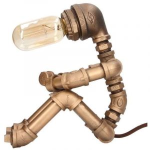progrès lampe industrielle Tuyau Robot Lampe Style Industriel Peinture Haute Température Rétro Robot Lampe Support E27