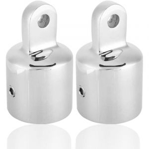 Embout à Oeil Top 7/8'1' Top Yacht Auvent Connexion Cap en Acier inox 316 Qualité (25mm 2PCS)