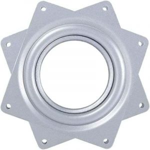 Roulement &agrave; Billes Plateau Pivotant,Plaque Pivotante,Base Pivotante,Plaque Tournant 360,M&eacute;tal Carr&eacute; Pivotant,Barre pour Tabouret de Bateau