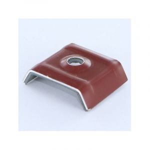 Cavalier Etanche epdm 30X25 profil Trapézoidale Aluminium RAL3009 rouge oxyde-30 pièces