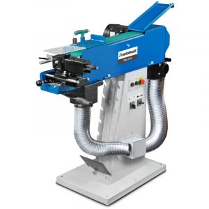 Metallkraft - Encocheuse ponceuse à bande combi 3-EN-1 bande abrasive 100x2000 mm 2,5/3,3 kW 400V aspiration intégrée KRBS101 as