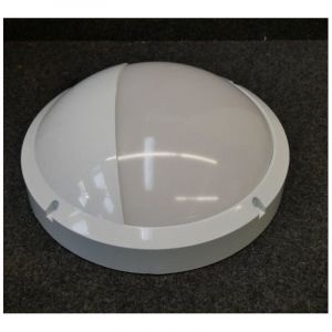 Plafonnier hublot LED 25W &Oslash; 310mm 4000K 2400lm 230V 110&deg; asym&eacute;trique &eacute;tanche IP66 antivandale IK10 BE-LED