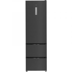 R&eacute;frig&eacute;rateur Combin&eacute; Whirlpool WHKF 6353 XBR6E 351 L Inox Noir