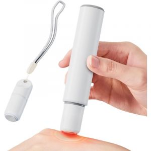 Stylo chauffant &eacute;lectrique pour piq&ucirc;res de moustiques, pour d&eacute;mangeaisons, douleurs, gonflements, traitement sans produits chimiques avec chaleur