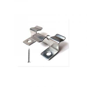 Lablanc - Lot de 100 clips de fixation pour terrasse en composite avec vis en acier inoxydable(hauteur 1 cm)