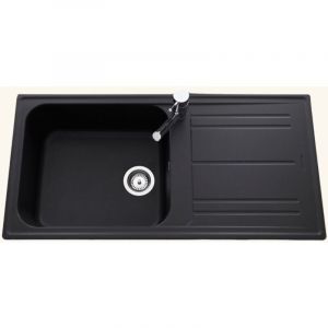 EWI - vier granit noir holiday 1 grand bac - 1 &eacute;gouttoir