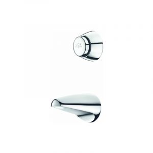 Robinet de lavabo temporise TEMPOSTOP TC pour cloison 200mm, DELABIE, Ref.741942