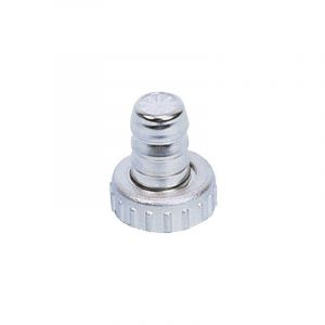 Connecteur de tuyau chrom&eacute;