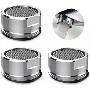 [JAMAIS UTILIS&Eacute;] Mousseur et brise-jet pour robinet -3 Pi&egrave;ces Mousseur Robinet, Aerateur Robinet Filtre Robinet avec Joint D'&eacute;tanch&eacute;it&eacute; Pour Cuisine,