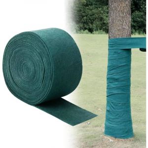1 Rouleau x 17.5 m Enveloppement Protecteur d'arbre, Bandage de Protection des Plantes antigel de 58 Pieds, Bandage de Tronc d'arbre pour Garder Les