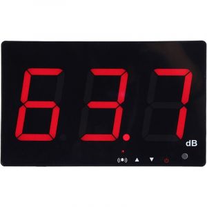 Ymyny - Sonomètre Professionnel avec Seuils d'Alarme Fixés Décibelmètre Numérique lcd Portable 30130 dB Décibel Testeur de Mesure de Bruit avec