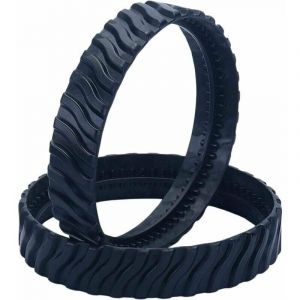 Choyclit - 2 chenilles adaptables pour Zodiac MX6 MX8 MX9, pneus de Robot Nettoyeur Piscine Baracuda R0526100