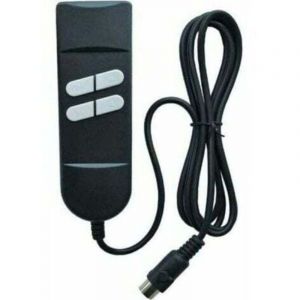 T&eacute;l&eacute;commande Fauteuil Relax Electrique,T&eacute;l&eacute;commande Fauteuil Releveur Contr&ocirc;le Manuel 4 Boutons 5 Broches Utilis&eacute; Pour 2 Moteurs - Fauteuil