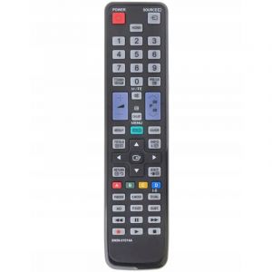 T&eacute;l&eacute;commande de remplacement pour t&eacute;l&eacute;viseur Samsung BN59-01014A et BN59-01069A, noire