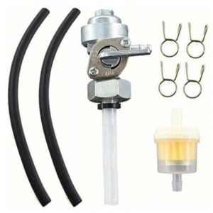 Robinet d'essence avec tuyau pour groupe électrogène Einhell STE2500, STE3500, STE5500, Scheppach SG2600, SG3500, Güde GSE 2701.