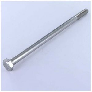 Corps de boulon filetage partiel Inox A2 T&ecirc;te hexagonale TH M10X120-5 pi&egrave;ces