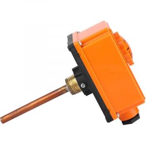 CCYKXA Thermostat d'eau chaude, thermostat d'eau chaude &agrave; 90 &deg;C, d&eacute;marrage &agrave; haute temp&eacute;rature, filetage ext&eacute;rieur G1/2, tube de contr&ocirc;le de