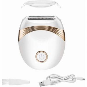 APEX Rasoir &eacute;lectrique ,Tondeuse Bikini,&eacute;pilateur Humide et Sec pour Jambes,Corps, aisselles et pubien,Portable,Rechargeable par USB