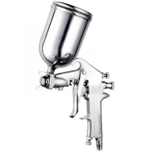 Pulvérisateur de peinture pneumatique avec pistolet pulvérisateur d'air à tasse supérieure de 400 ml pour la peinture de voiture de meubles de maison