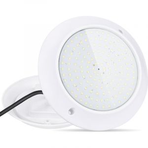 XVX LED Projecteur de Piscine Par56, &eacute;clairage De Piscine Rempli De r&eacute;sine 18W 6000K, &eacute;clairage LED Sous-Marin Ultra-Plat IP68 PC, Lampe De Piscine