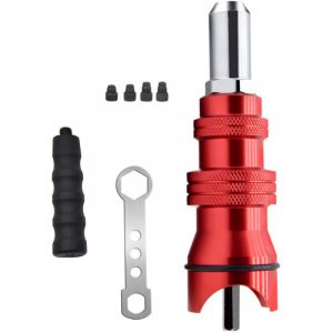 Riveteuse électrique, Kit d'adaptation de rivets pour perceuses et visseuses professionnelles sans fil, Adaptateurs de rivets pour perceuses et