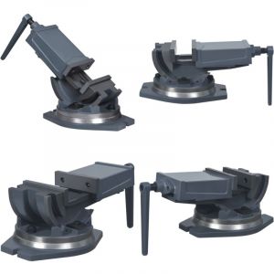 Étau inclinable à 2 axes 160 mm - étau - 'étaux - Home & Living