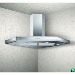 Hotte giovia angolo cm. 100x100 - Inox - 800 m3/h