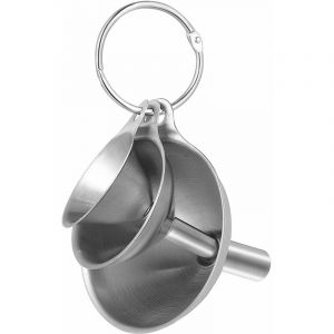 3 pièces en acier inoxydable entonnoir Mini entonnoir à épices entonnoir de cuisine filtre à eau de vin outils de cuisine pour épices plongeur à