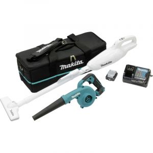 Makita - CLX245SAX1 Kit combin&eacute; batterie 12V max (UB100DZ + CL108FDZW) 12V max / 1x 2,0 Ah batterie + chargeur dans sac de transport