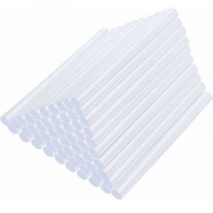 B&acirc;tons de colle &agrave; chaud, 11mm x 100mm, pour pistolet &agrave; colle 60W DIY Art Craft, paquet de 50