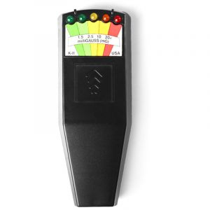Lifcausal - Détecteur de rayonnement de compteur de champ électromagnétique K2 emf Gauss Monitor de champ magnétique emf portable 5 led Gauss Meter